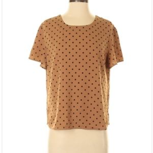 BP Polka Dot Bronze Shirt!